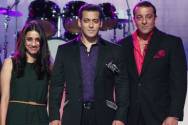 Ashvini Yardi with Salman Khan and Sanjay Dutt