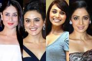Kareena Kapoor, Preity Zinta, Rani Mukerji and Sridevi