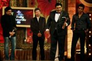 Samir Soni, Anil Wanvari, CEO and Founder of Indiantelevision.com, Ram Kapoor an