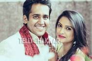 Rucha Hasabnis with her fiance Rahul