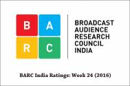 BARC India Ratings: Week 24 (2016)