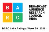 BARC India Ratings: Week 28 (2016)