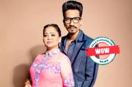 Wow! Bharti Singh and Haarsh Limbachiyaa pose for the shutterbugs with their newborn outside the hospital