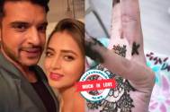 Much in Love! Tejasswi puts Karan Kundrra’s ‘K’ on her ring finger with henna, latter’s reaction will make you fall in love