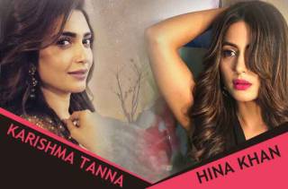Karishma Tanna and Hina Khan