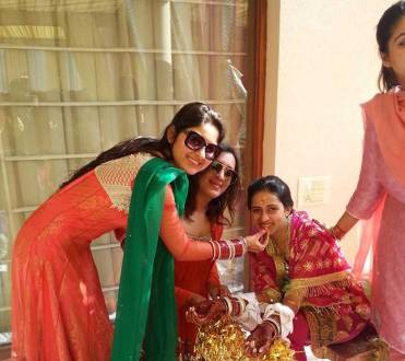 Wedding bliss for Ravi and Sargun