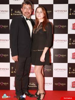 Mr Anil Wanvari with wife Larysa Wanvari