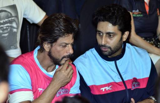  Abhishek Bachchan and Shahrukh Khan
