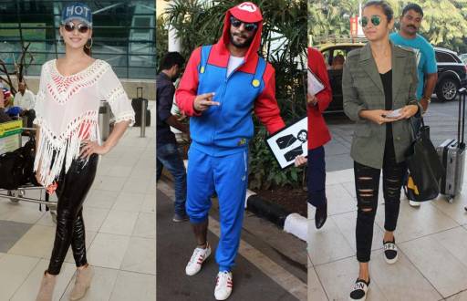 Bollywood stars and their uber cool 'airport' looks