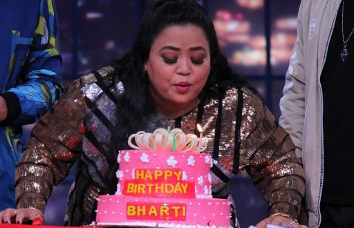 Harsh surprises birthday girl Bharti on sets of Khatra Khatra Khatra